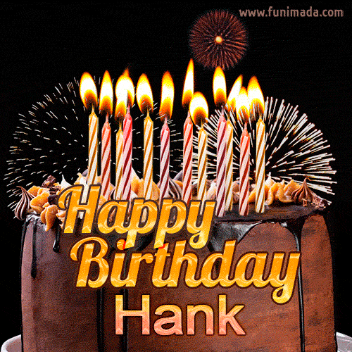 Happy Birthday Hank GIFs Funimada