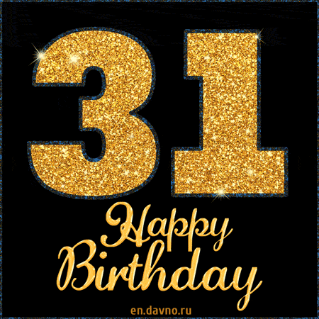 Happy 31st Birthday GIF | Funimada.com