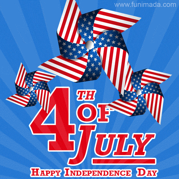 Fourth Of July Animated Clipart