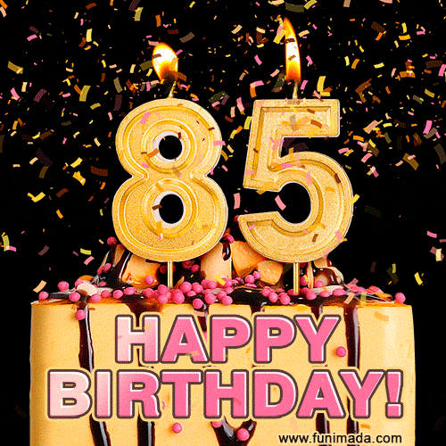 Happy 85th Birthday Animated GIFs Download On | vlr.eng.br