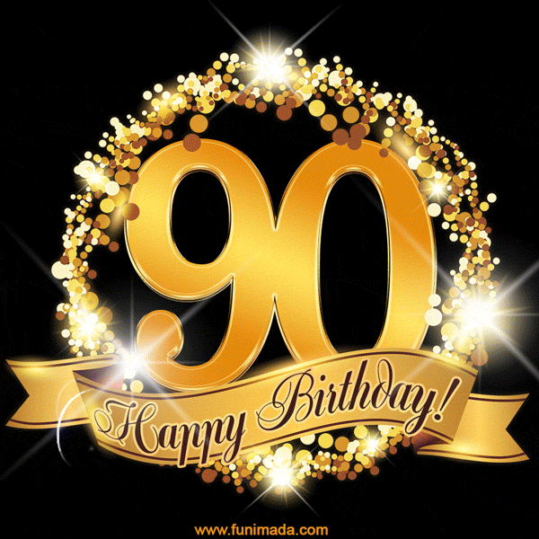 Happy 90th Birthday Animated GIFs Download On | vlr.eng.br