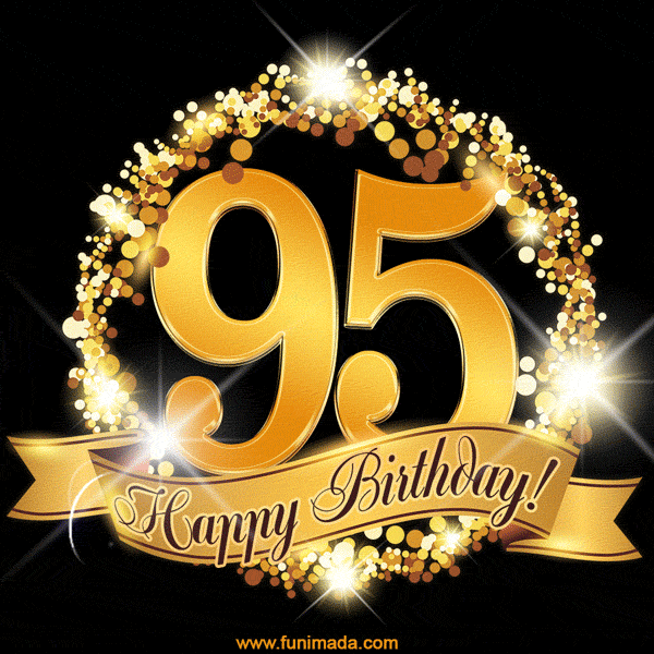 95th Happy Birthday Greeting Card Lovely Verse Embell - vrogue.co