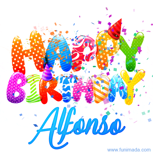 Happy Birthday Alfonso GIFs - Download on Funimada.com