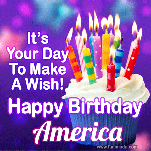 american happy birthday