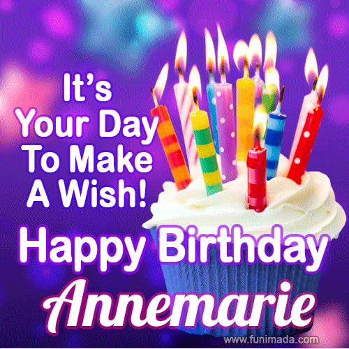 Happy Birthday Annemarie Gifs Download Original Images On Funimada Com