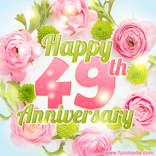 Happy 49th Anniversary Celebrate 49 Years Of Marriage