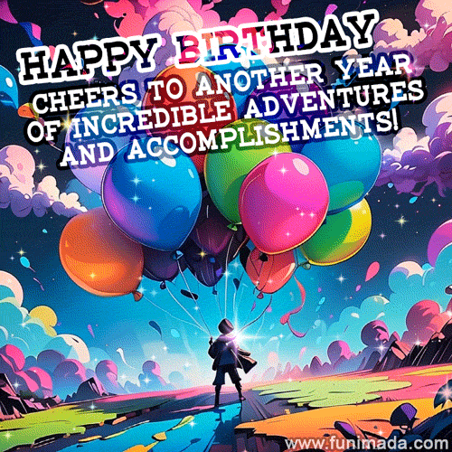 Happy Birthday to an amazing man! Cheers to another year of incredible adventures and accomplishments!