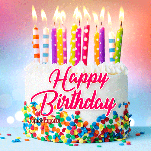 Birthday Cake Animated Image animation birthday birthday gifs birthday  quotes for pint… | Happy birthday cake images, Happy birthday cakes, Birthday  cake with photo