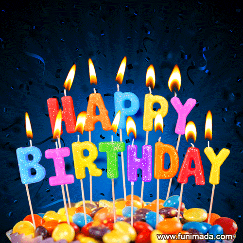 happy birthday wishes animation with music free download