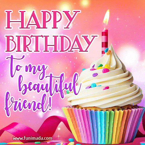 [New!] Beautiful Happy Birthday Animated Card for Friends — Download on