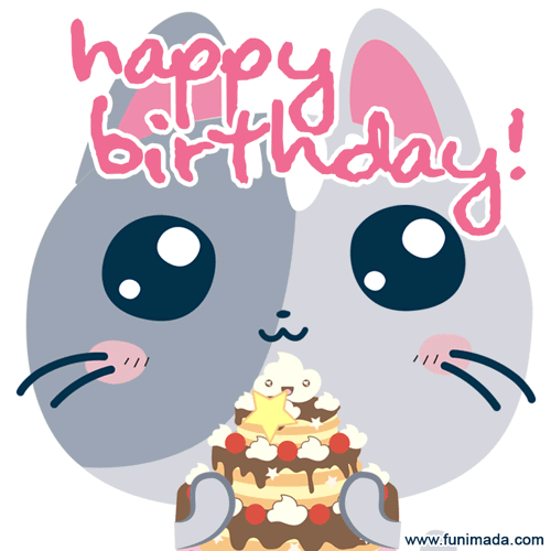 Cute Happy Birthday GIFs — Download on Funimada.com