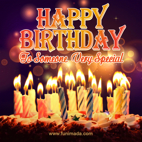 Happy Birthday To You Birthday Cake Candles Birthday Card | Moonpig
