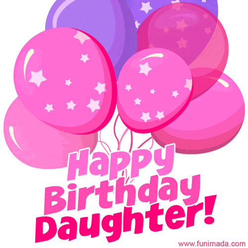 Animated Birthday Wishes For Daughter