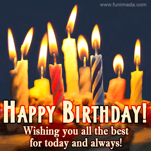 Happy Birthday Wishing You All The Best For Today And Always Download On Funimada Com