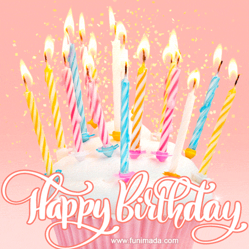 Birthday GIFs Designed Especially for Her - Download on Funimada.com