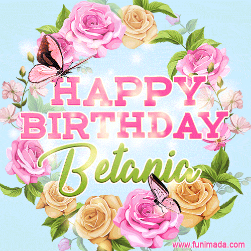Happy Birthday Betania 