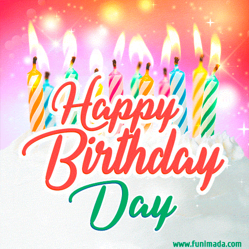 Happy Birthday Day GIFs - Download on Funimada.com