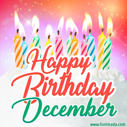Early December Birthday Clipart