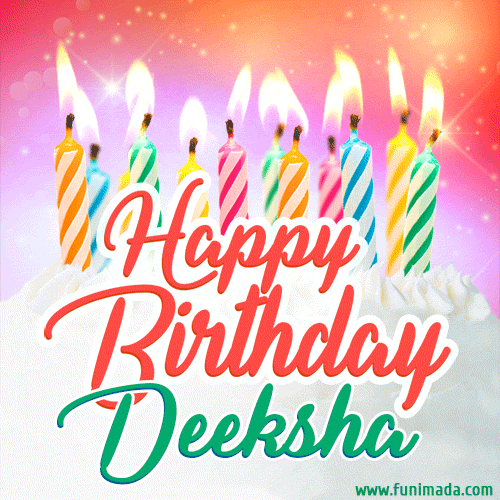 ❤️ Fashion Happy Birthday Cake For Diksha di