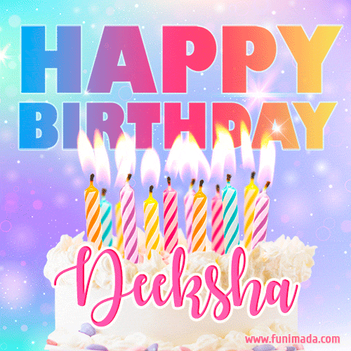 Diksha Happy Birthday Cakes Pics Gallery