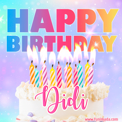 Happy Birthday To Didi Cakes, Cards, Wishes