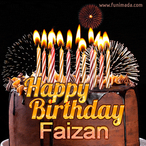 ❤️ Layered Birthday Cake For Faizan