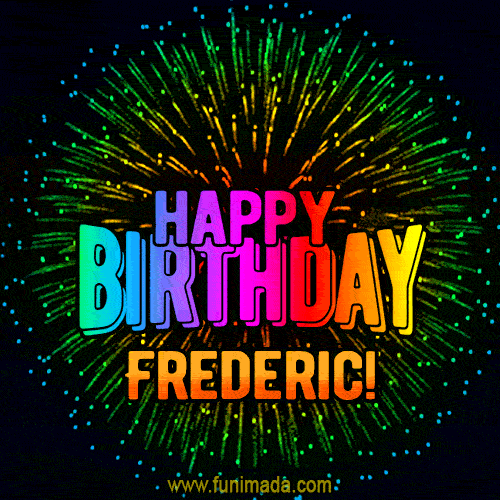 Happy Birthday Frederic Gifs Download Original Images On Funimada Com