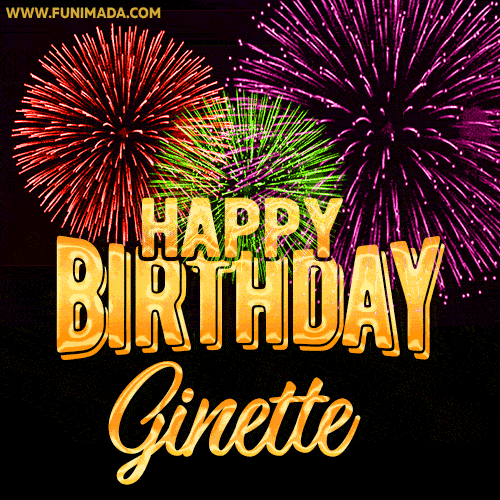 Happy Birthday Ginette Gifs Download Original Images On Funimada Com