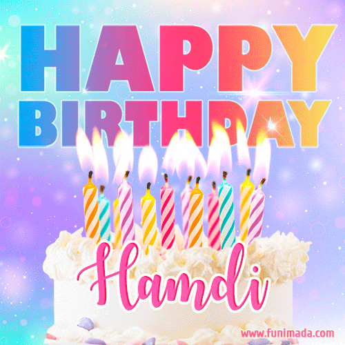 Happy Birthday Hammad GIFs - Download original images on Funimada.com
