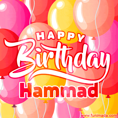 Happy Birthday Hammad Song with Cake Images
