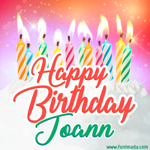Happy Birthday Joann Images - Printable Template Calendar