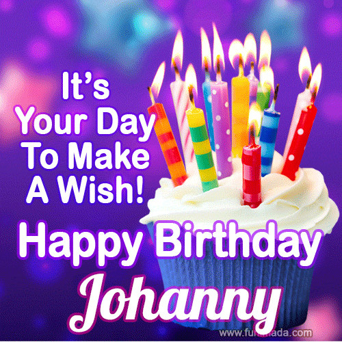 Happy Birthday Johanny GIFs - Download original images on Funimada.com