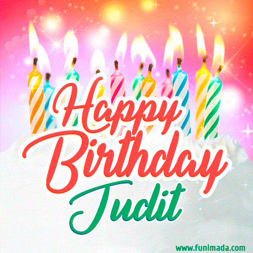 Congratulations and happy birthday, Judit!
