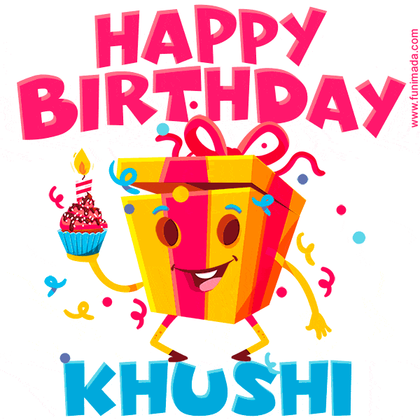 Happy Birthday Khushi Gifs Download Original Images On Funimada Com