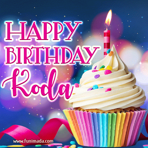 Happy Birthday Koda GIFs - Download on Funimada.com