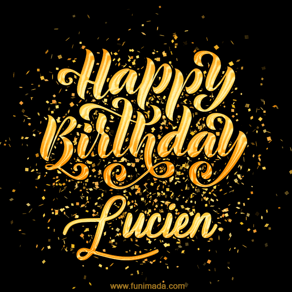 Happy Birthday Card For Lucien Download Gif And Send For Free Download On Funimada Com