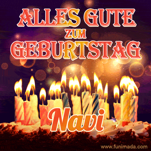 ▷ Happy Birthday Navi GIF 🎂 Images Animated Wishes【26 GiFs】