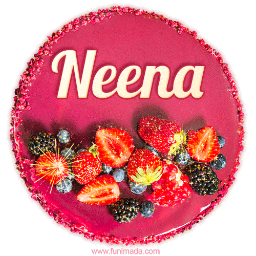 Happy Birthday Cake With Name Neena Free Download Download On Funimada Com