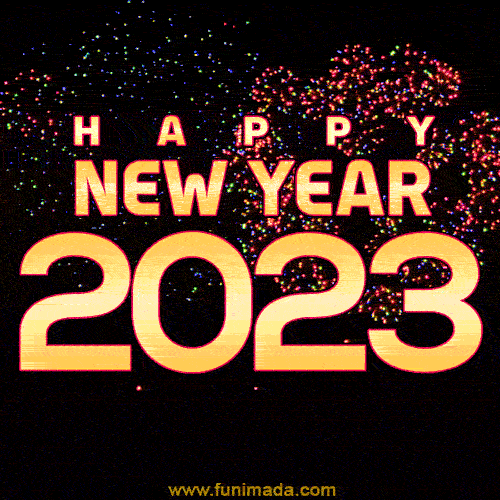 Happy New Year 2023 GIF Images — Download on