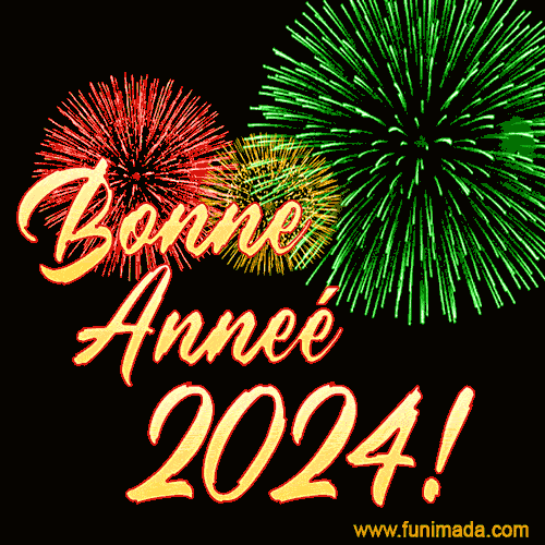 Bonne Année - Voeux 2024 - Bonne Année 2024 Image, GIF, Message Texte Carte  de vœux 2024  #bonneannée20244 #nouvelan2024  #bonneannee2024