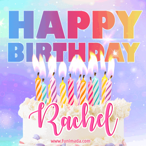 🎂 Happy Birthday Rachel Cakes 🍰 Instant Free Download
