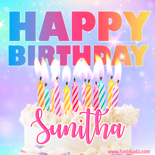 ▷ Happy Birthday Sunita GIF 🎂 Images Animated Wishes【28 GiFs】