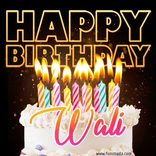❤️ Birthday Cake For Wali