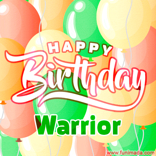 Happy Birthday Warrior GIFs - Download on Funimada.com