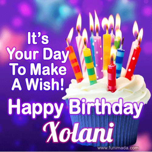 Happy Birthday Xolani GIFs - Download on Funimada.com