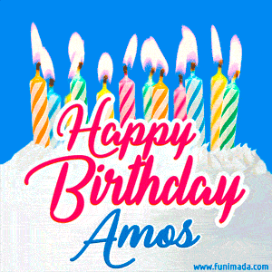 Happy Birthday Amos GIFs | Funimada.com