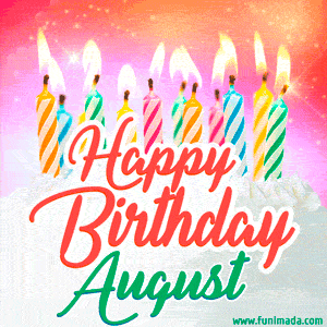 august birthday month images