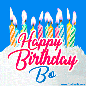 Happy Birthday Bo GIFs | Funimada.com