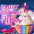Happy Birthday, Alfonso! Celebrate with joy, colorful fireworks, and ...